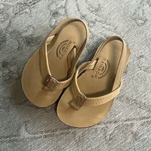 New w/o box - toddler size 6 rainbow sandals